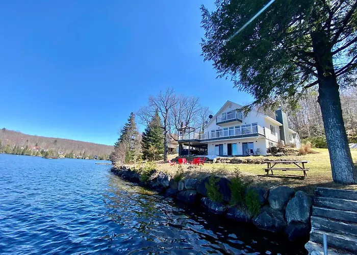 Breathtaking Lake View With Spa Chalet 360